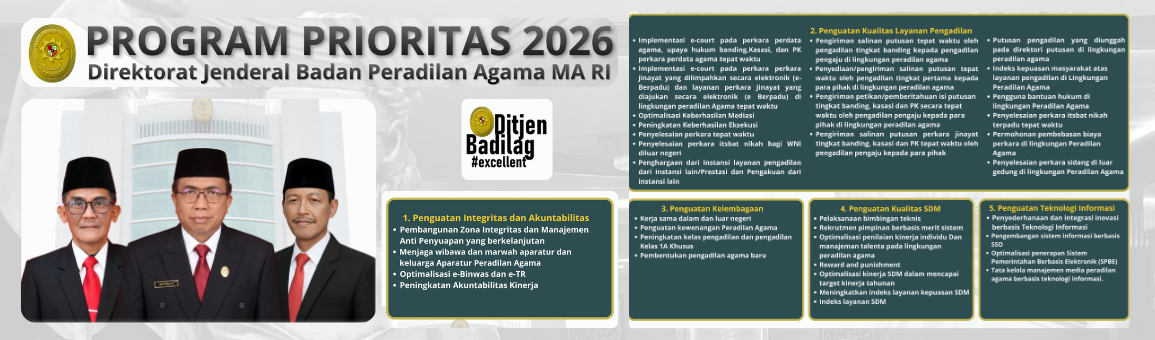 Program Prioritas Badilag 2026